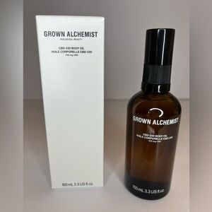 Grown Alchemist CBD-330 Body Oil in Brown Bottle